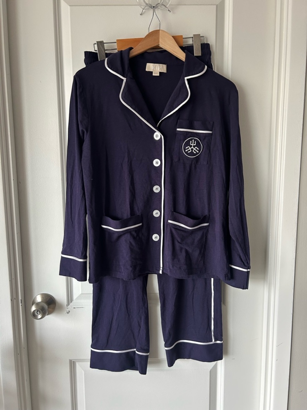 Kip Blue Pajamas XS